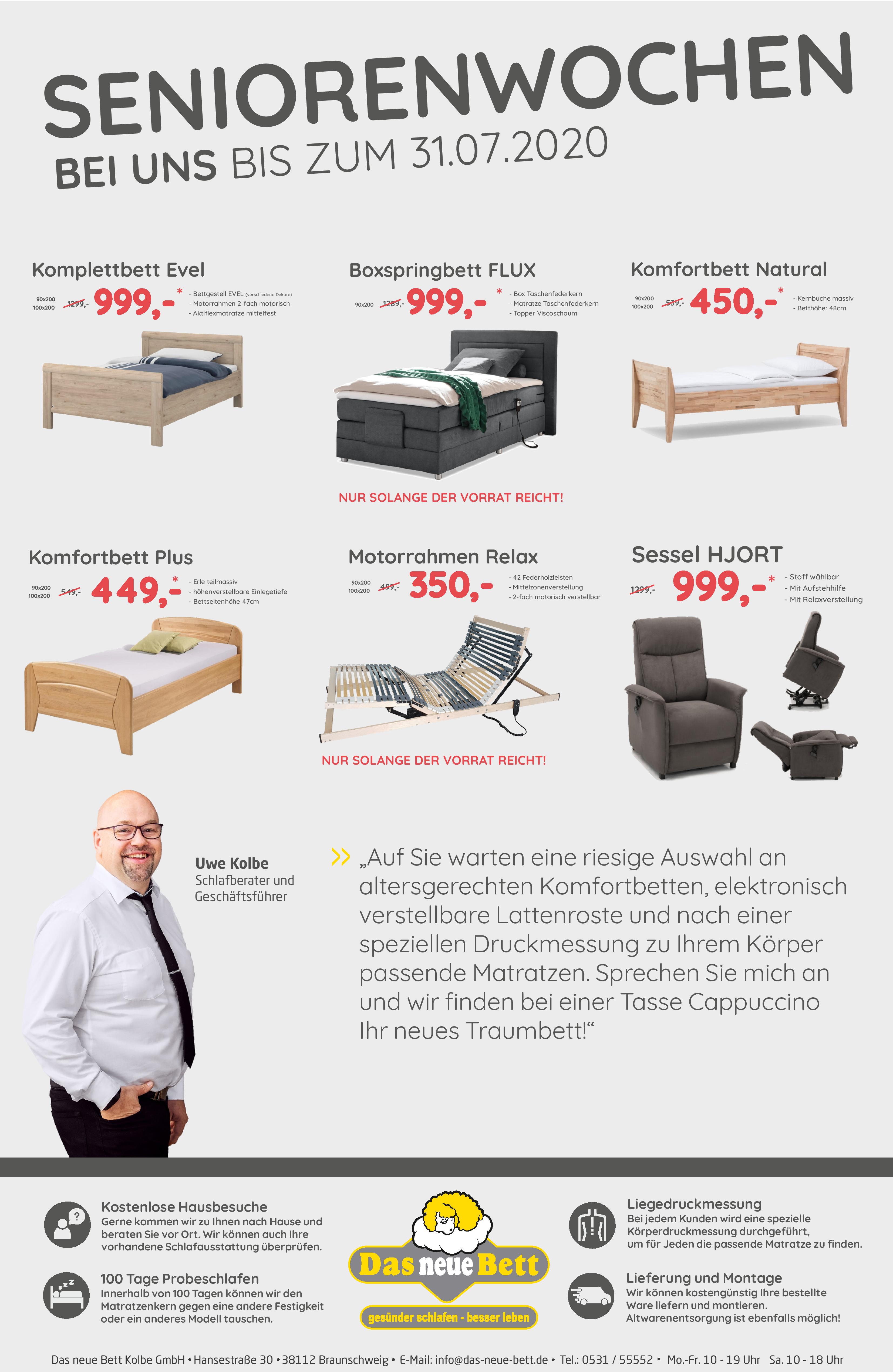 Seniorenwochen Juli 2020